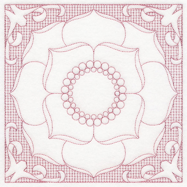 Blooming Beauty Magnolia (Trapunto)