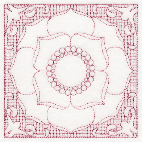 Blooming Beauty Magnolia (Trapunto)