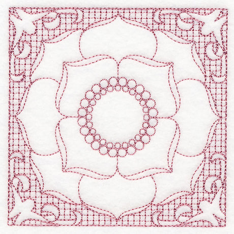 Blooming Beauty Magnolia (Trapunto)