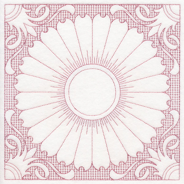 Blooming Beauty Chamomile (Trapunto)