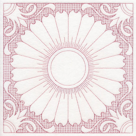 Blooming Beauty Chamomile (Trapunto)