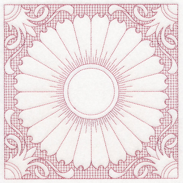 Blooming Beauty Chamomile (Trapunto)