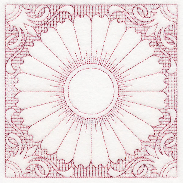 Blooming Beauty Chamomile (Trapunto)