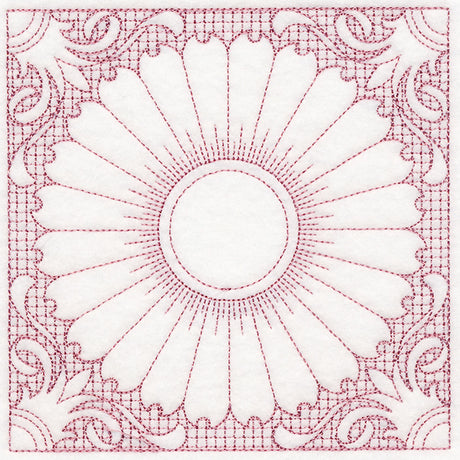 Blooming Beauty Chamomile (Trapunto)