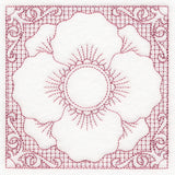 Blooming Beauty Poppy (Trapunto)