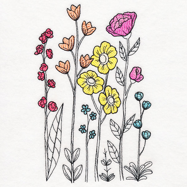 Cheerful Botanicals in Watercolor