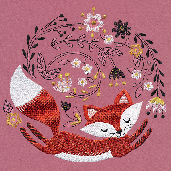 Whimsical Woodland Fox Wreath