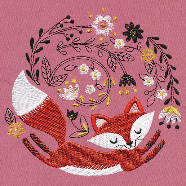 Whimsical Woodland Fox Wreath