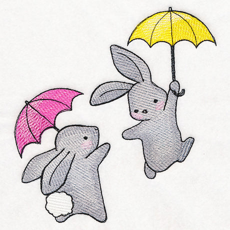 Buoyant Umbrella Bunnies