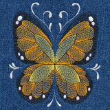 Butterfly Flourish Pocket