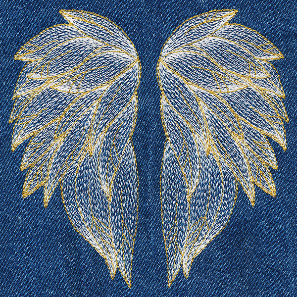 Flighted Fancy Wings Pocket