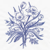 Daffodils and Tulips Bouquet