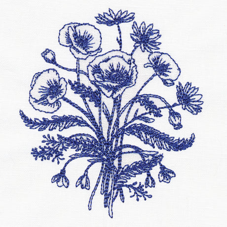 Poppies and Daisies Bouquet