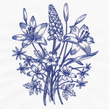 Lilies and Hyacinth Bouquet