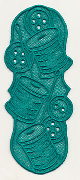 Sewing Notions Bookmark (Lace)
