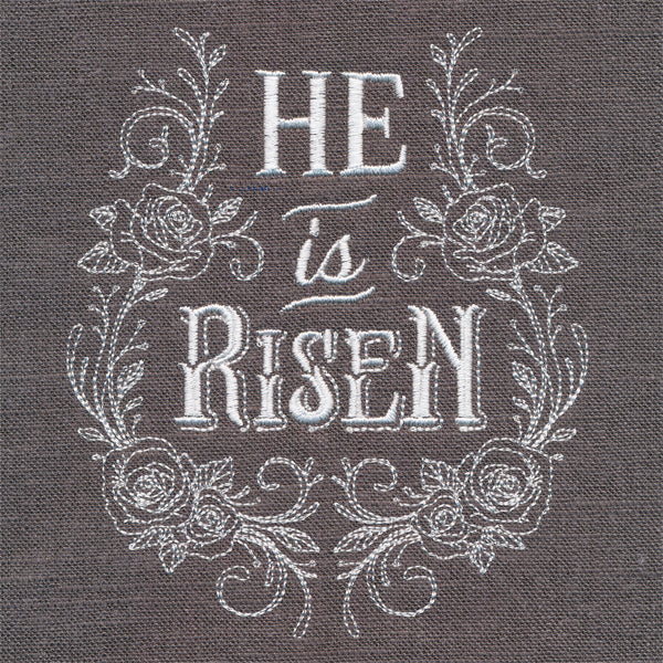 He is Risen Rose Flourish