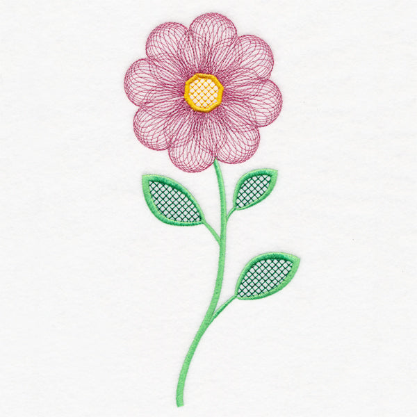 Radiant Spiral Bloom