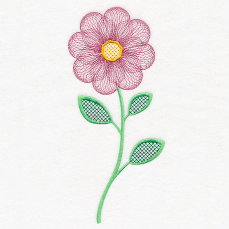 Radiant Spiral Bloom