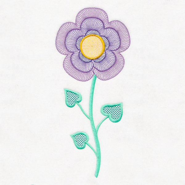 Dazzling Spiral Bloom