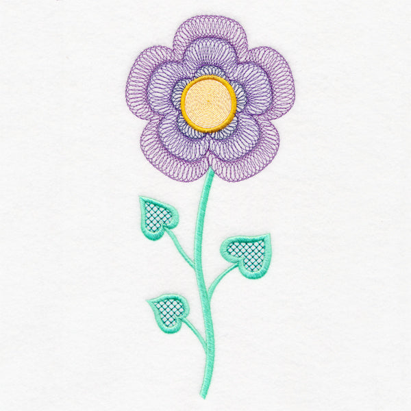 Dazzling Spiral Bloom