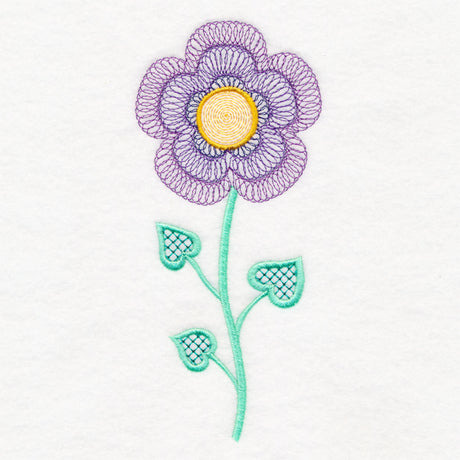 Dazzling Spiral Bloom