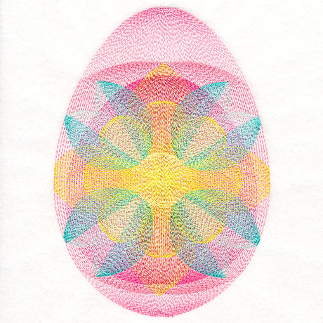 Blooms and Petals Easter Egg