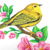 Yellow Warbler in Watercolor