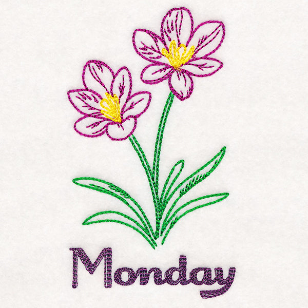 Crocuses on Monday (Vintage)