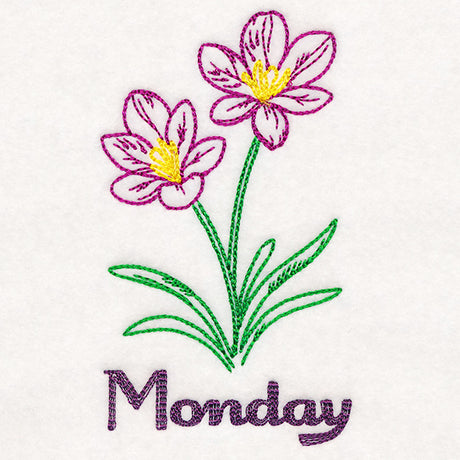 Crocuses on Monday (Vintage)