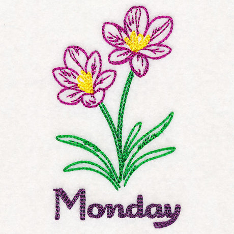 Crocuses on Monday (Vintage)