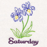 Irises on Saturday (Vintage)
