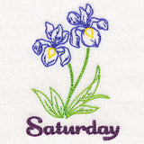Irises on Saturday (Vintage)