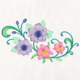 Captivating Clematis & Iris Spray