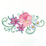 Captivating Pansy & Crocus Spray