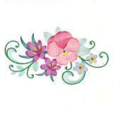 Captivating Pansy & Crocus Spray