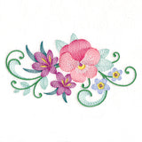 Captivating Pansy & Crocus Spray