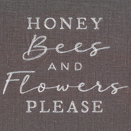 Honey Bees and Flowers Please