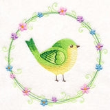 Peridot Bird Wreath