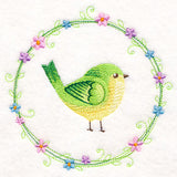 Peridot Bird Wreath