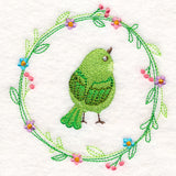 Jade Bird Wreath