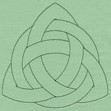 Triquetra Celtic Knotwork (Double Run)