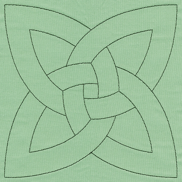 Dara Celtic Knotwork (Double Run)
