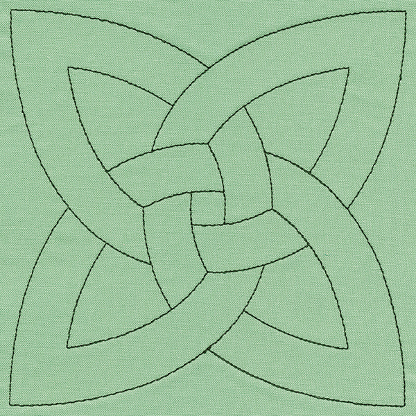 Dara Celtic Knotwork (Double Run)