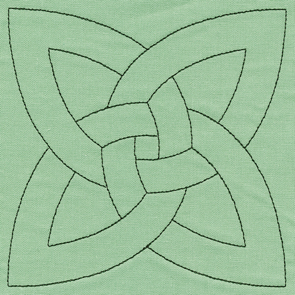 Dara Celtic Knotwork (Double Run)