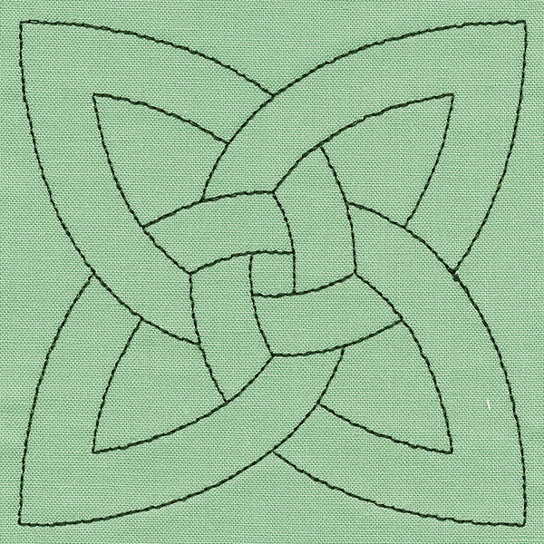 Dara Celtic Knotwork (Double Run)