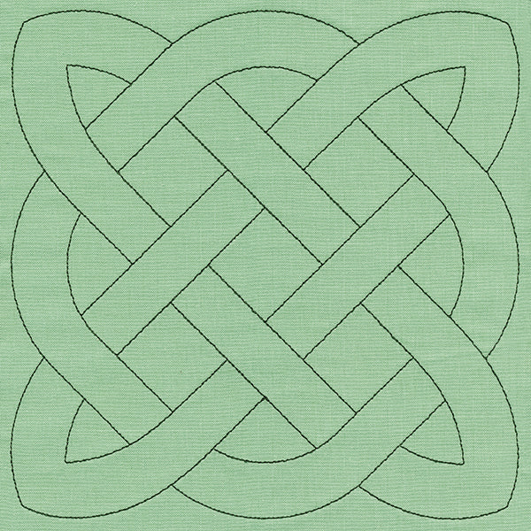 Shield Celtic Knotwork (Double Run)