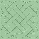 Shield Celtic Knotwork (Double Run)