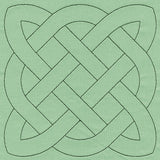 Shield Celtic Knotwork (Double Run)