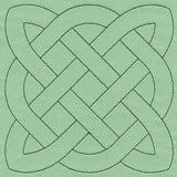 Shield Celtic Knotwork (Double Run)
