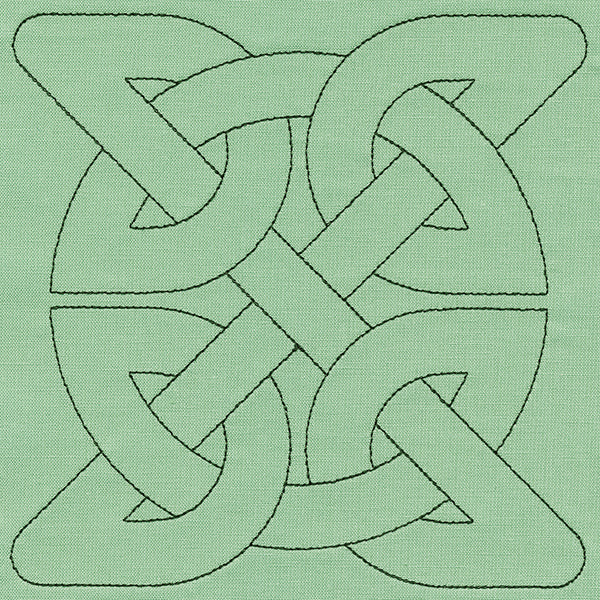 Circle Celtic Knotwork (Double Run)